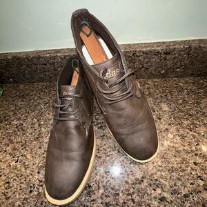 G.H. Bass Atwater Men Size 10 Shoes Brown Leather Ankle Chukka Boot 71362201B1